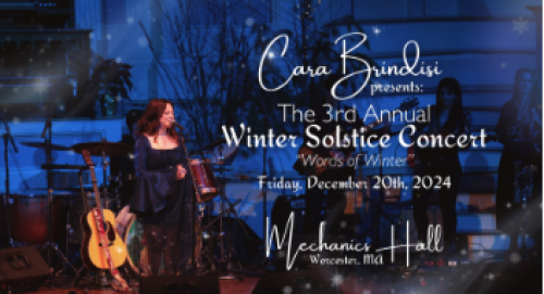 Mechanics Hall - Cara Brindisi: 3rd Annual Winter Solstice Concert